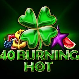 40 Burning Hot by Amusnet Interactive, showcased at slot-lair.eu – game logo