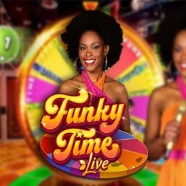 Funky Time logo – Live Casino by Evolution at Slotlair Casino