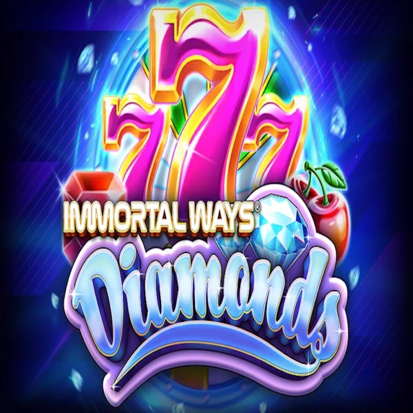 Immortal Ways Diamonds logo by RubyPlay Slotlair Casino