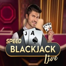 Speed Blackjack game by Pragmatic Play – logo hosted on Slotlair Casino