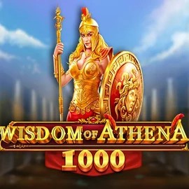 Wisdom of Athena 1000 online game logo by Pragmatic Play on slot-lair.eu